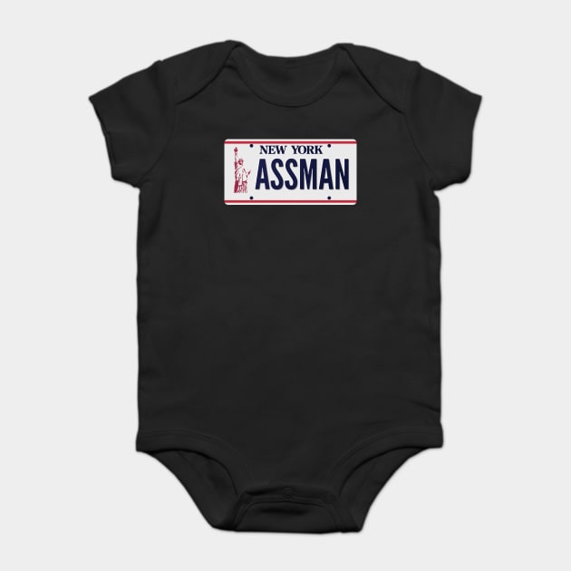 Assman Seinfeld New York Baby Bodysuit by stayfrostybro